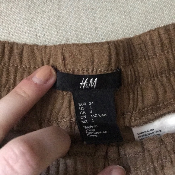 Faux Suede Drawstring Shorts - Picture 2 of 4